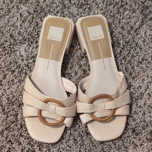 Dolce Vita Cream Women's Sandals